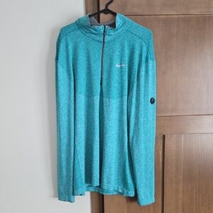 Nike Men's Blue quarter zip